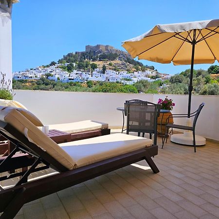 Galini View Apartments Lindos Exterior foto