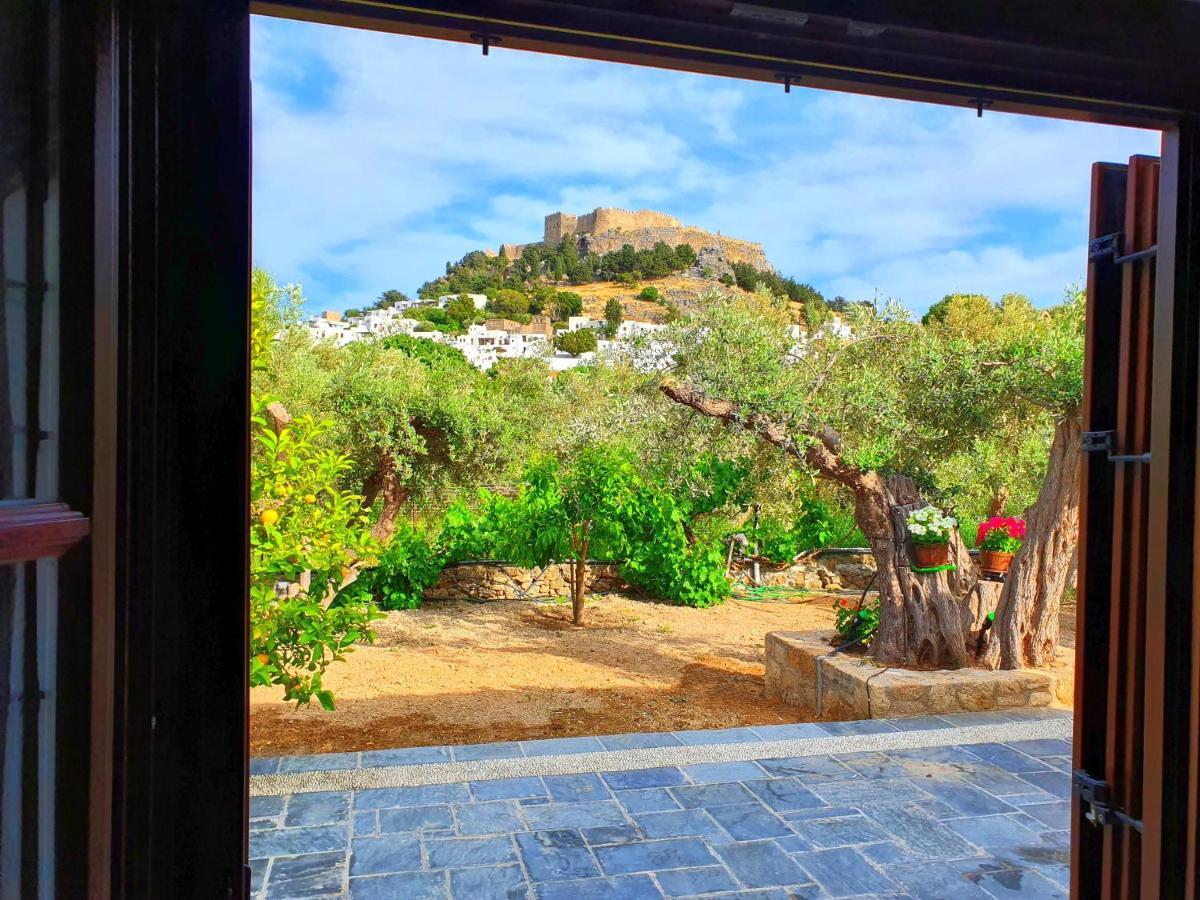 Galini View Apartments Lindos Exterior foto