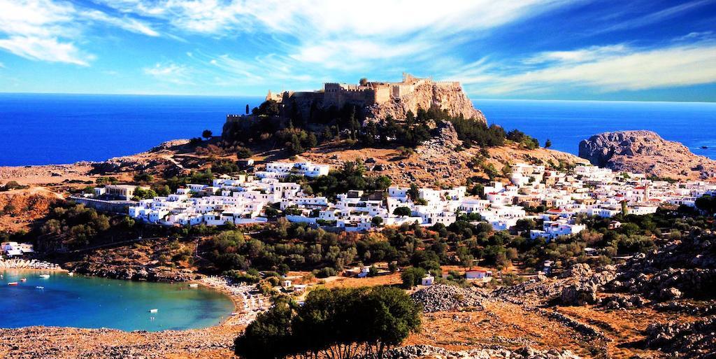 Galini View Apartments Lindos Exterior foto
