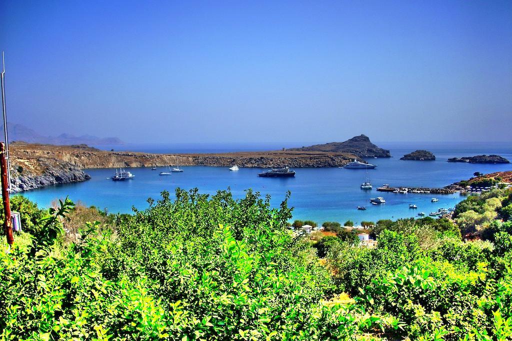 Galini View Apartments Lindos Exterior foto